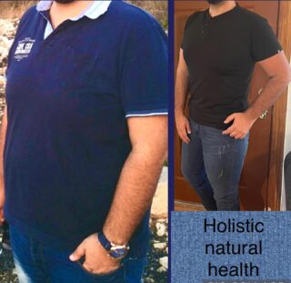 Congratulations  Moe 🎉  My client AFTER losing weight and making healthier choices following my advice at Holistic natural health 👏👏👏👏 ..One  of the many healthy eating habits changes that helped and keeps helping in educating clients about healthy living @holistic_natural_health in Dearborn 313 6814979 by appointment only . Real people real Weight  change story Due to healthy eating , NO DIET pills used , NO herbal supplements used to promote weight loss .... CONGRATULATIONS 🎊🎉 I am glad I was able to help .... HEALTHY OUTSIDE STARTS FROM THE INSIDE ... Before and After pic 🙏 #holistic_natural_health_by_Sereen