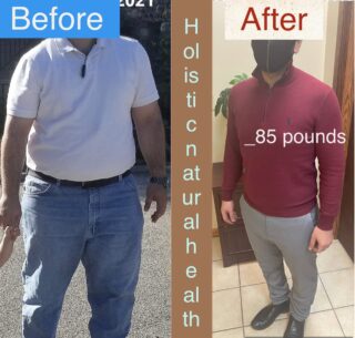 CONGRATULATIONS: AMJAD you did it 🎉  My client AFTER losing 85 pounds and making healthier eating choices ,following my advice at Holistic natural health 👏👏👏👏 ..One  of the many healthy eating habits changes that helped and keeps helping in educating clients about healthy living @holistic_natural_health in Dearborn 313 6814979 by appointment only . Real people real Weight  change story Due to healthy eating , NO DIET pills used , NO herbal supplements used to promote weight loss .... CONGRATULATIONS 🎊🎉 I am glad I was able to help .... HEALTHY OUTSIDE STARTS FROM THE INSIDE ... Before and After pic 🙏 #holistic_natural_health_by_sereen